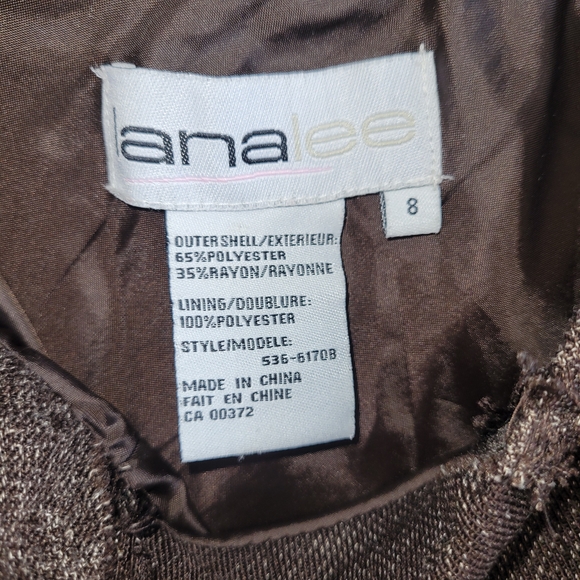 Vintage Lana Lee 90s Boho Brown Patchwork Skirt 8 - Picture 4 of 6